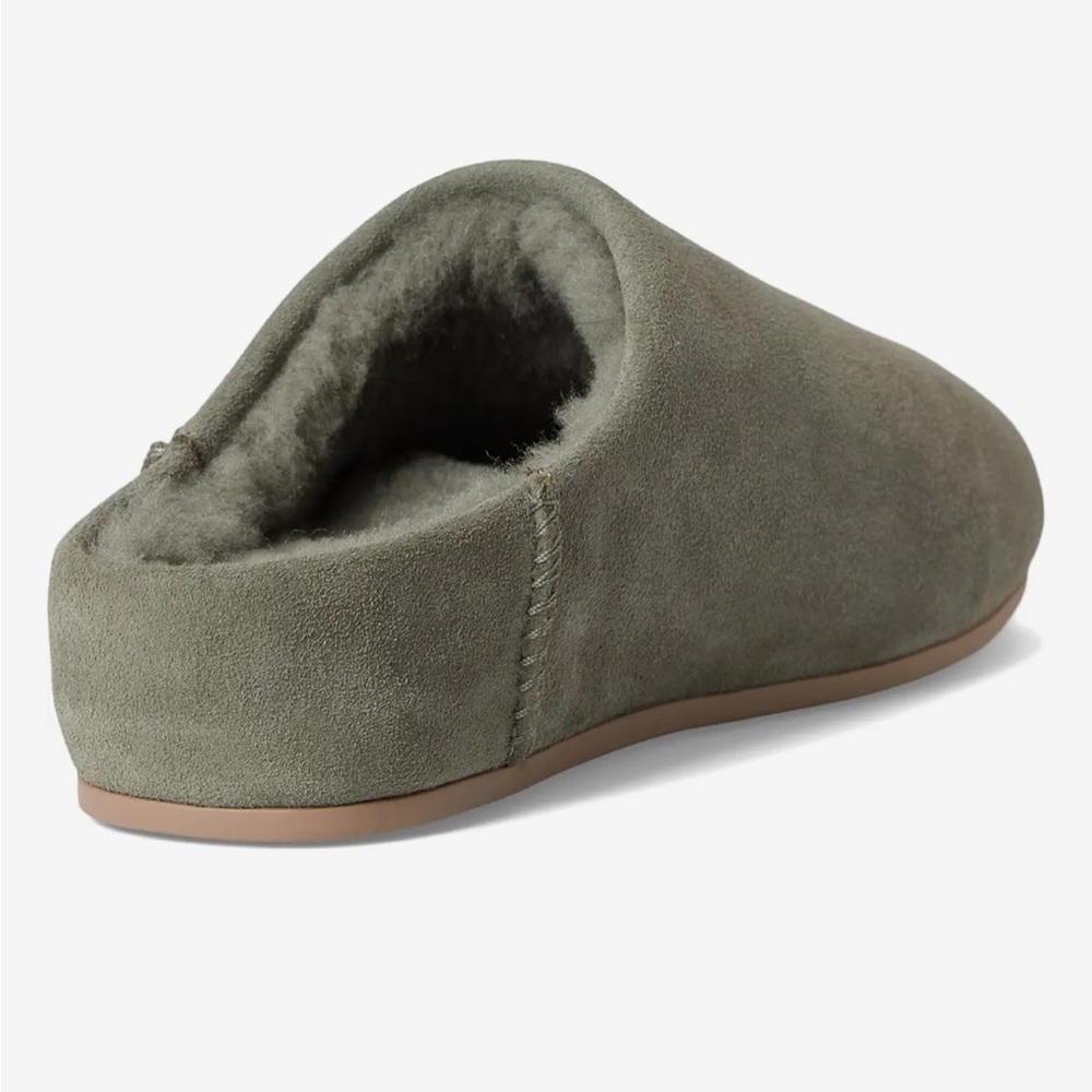 UGG Green Suede Slippers Women's Elea Slippers mosss green - Picture 5 of 9